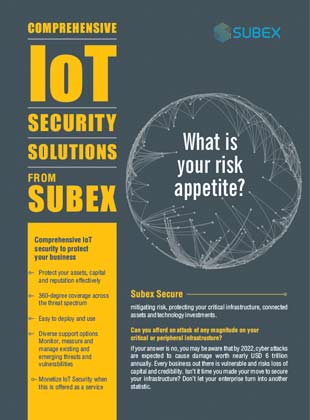 Security Solutions from Subex cover