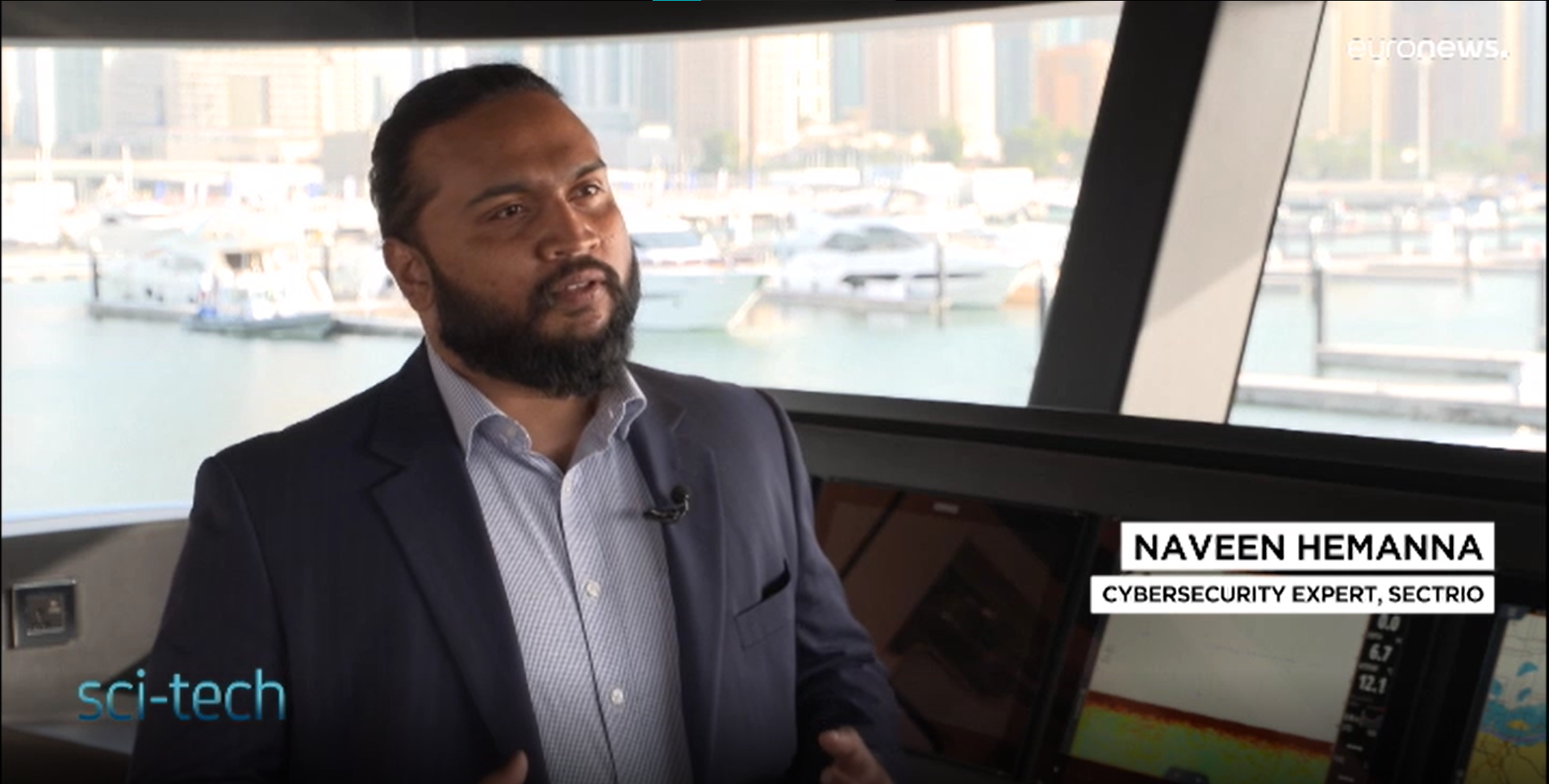 Naveen hemanna on maritime cybersecurity