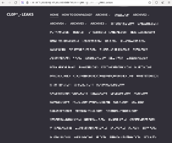 1-cl0p-darkweb-home-page